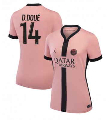 Paris Saint-Germain Desire Doue #14 Tredjetröja Dam 2024-25 Kortärmad